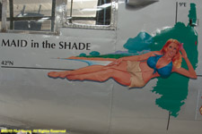 "Maid in the Shade" nose art